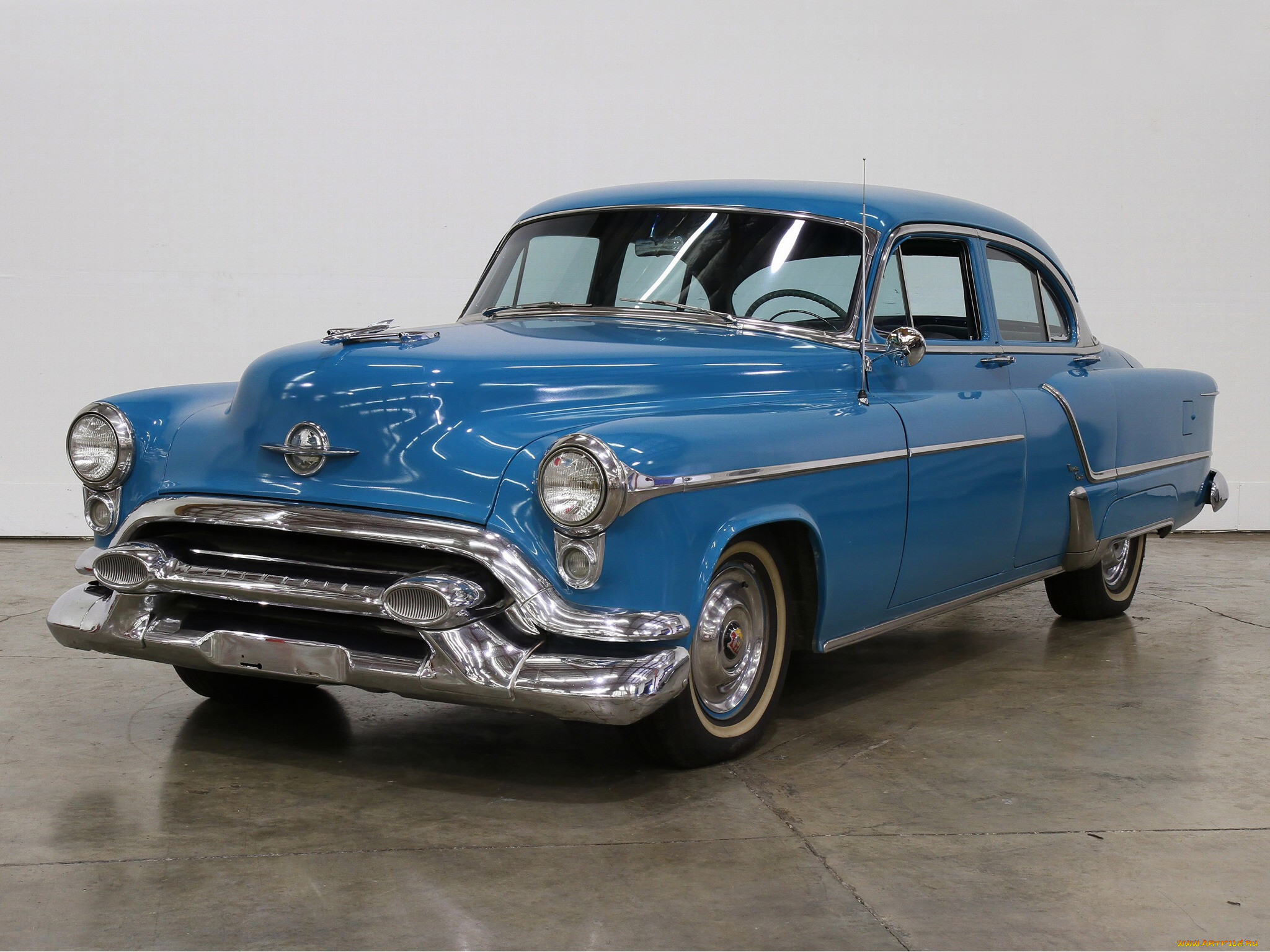 oldsmobile, 98, series, sedan, 1953, 